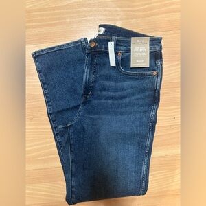 Madewell mid rise stovepipe jeans NWT